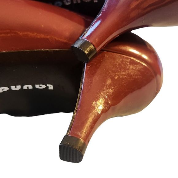 Laundry List Shoes Heels Burgundy Women's Size 7 - Picture 10 of 12